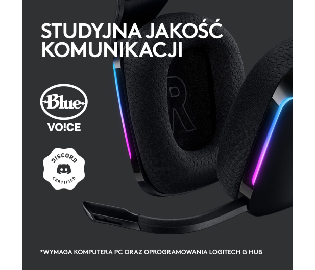 Logitech OUTLET - G733 Lightspeed czarne - 1477266 - zdjęcie 14